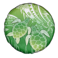 Polynesia Sea Turtle Spare Tire Cover Happy Valentine Day Polynesian - Green LT14 - Polynesian Pride