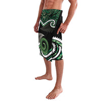 Koru Pounamu Aotearoa Lavalava Maori Paua Shell Mix Silver Fern LT14 - Polynesian Pride