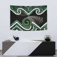 Koru Pounamu Aotearoa Tapestry Maori Paua Shell Mix Silver Fern LT14 - Polynesian Pride
