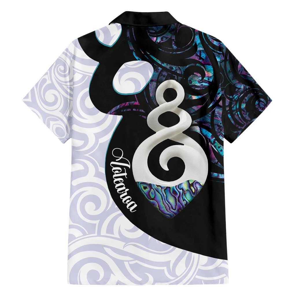 Aotearoa Pikorua Family Matching Off Shoulder Short Dress and Hawaiian Shirt NZ Twist - Bond And Love LT14 - Polynesian Pride