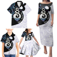 Aotearoa Pikorua Family Matching Puletasi and Hawaiian Shirt NZ Twist - Bond And Love LT14 - Polynesian Pride