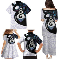 Aotearoa Pikorua Family Matching Puletasi and Hawaiian Shirt NZ Twist - Bond And Love LT14 - Polynesian Pride