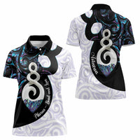 Aotearoa Pikorua Women Polo Shirt NZ Twist - Bond And Love