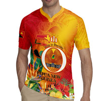 Papua New Guinea Independence Day Rugby Jersey 50th Anniversary Unity in Diversity LT14 - Polynesian Pride