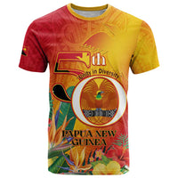 Papua New Guinea Independence Day T Shirt 50th Anniversary Unity in Diversity LT14 Red - Polynesian Pride