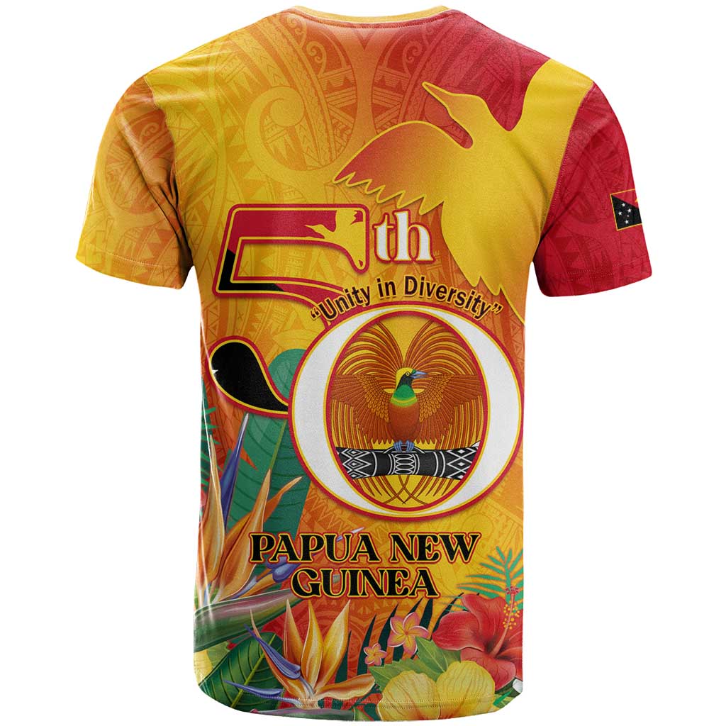 Papua New Guinea Independence Day T Shirt 50th Anniversary Unity in Diversity LT14 - Polynesian Pride