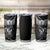 All Black New Zealand Darts Tumbler Cup Aoteroa Fern Maori Galaxy Style