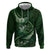 Personalised All Green New Zealand Darts Hoodie Aoteroa Fern Maori Galaxy Style