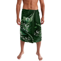 Personalised All Green New Zealand Darts Lavalava Aoteroa Fern Maori Galaxy Style LT14 Green - Polynesian Pride