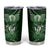 All Green New Zealand Darts Tumbler Cup Aoteroa Fern Maori Galaxy Style