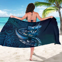 Personalised All Blue New Zealand Darts Sarong Aoteroa Fern Maori Galaxy Style LT14 - Polynesian Pride