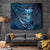 Personalised All Blue New Zealand Darts Tapestry Aoteroa Fern Maori Galaxy Style