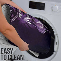 Personalised All Purple New Zealand Darts Bathroom Set Aoteroa Fern Maori Galaxy Style - Polynesian Pride