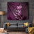 Personalised All Pink New Zealand Darts Tapestry Aoteroa Fern Maori Galaxy Style