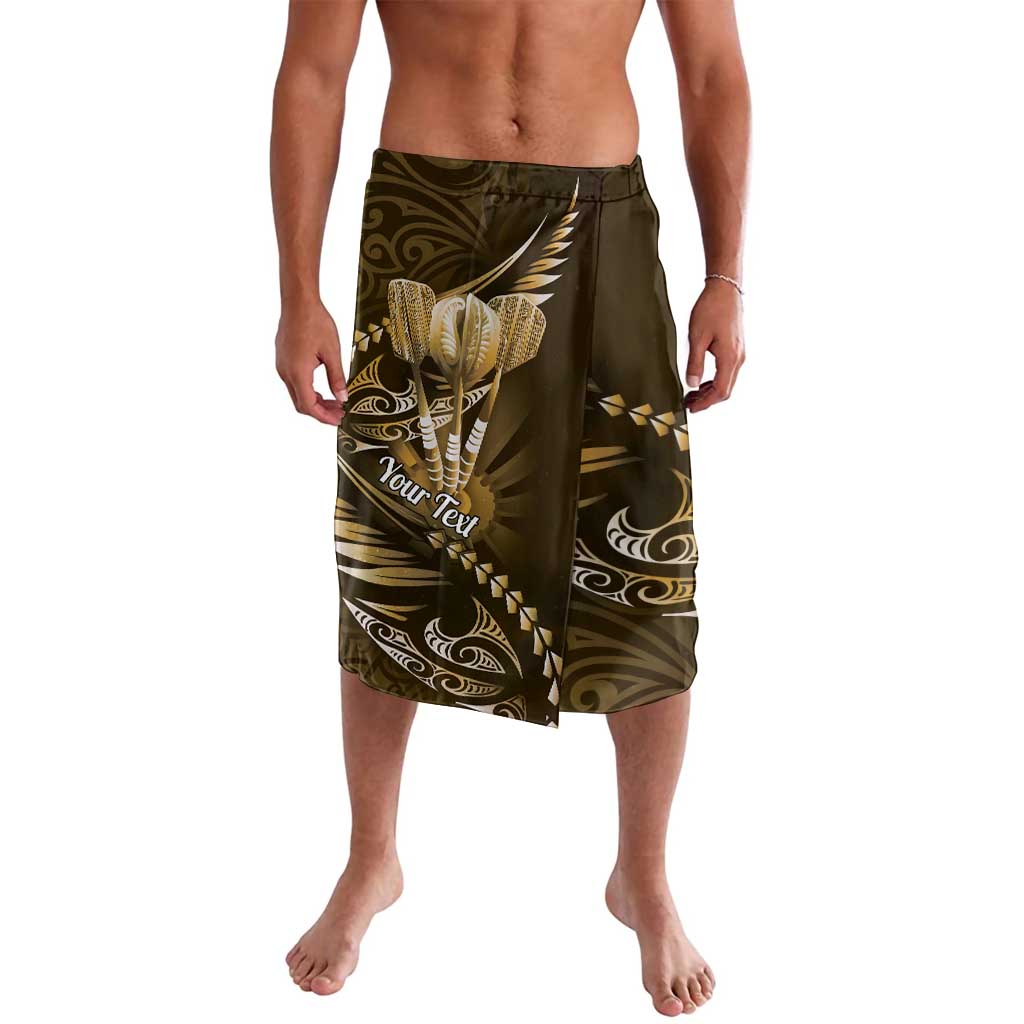 Personalised All Gold New Zealand Darts Lavalava Aoteroa Fern Maori Galaxy Style LT14 Gold - Polynesian Pride