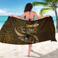 Personalised All Gold New Zealand Darts Sarong Aoteroa Fern Maori Galaxy Style LT14 - Polynesian Pride