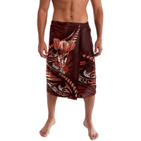 Personalised All Red New Zealand Darts Lavalava Aoteroa Fern Maori Galaxy Style LT14 Red - Polynesian Pride