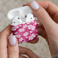 Pink Bula Fiji Masi Hibiscus Seamless AirPods Case