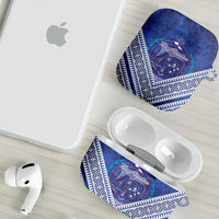 Toa Samoa Rugby AirPods Case 40th Anniversary Samoan Siapo Pattern LT14 - Polynesian Pride