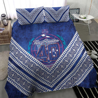 Toa Samoa Rugby Bedding Set 40th Anniversary Samoan Siapo Pattern LT14 - Polynesian Pride