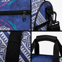 Toa Samoa Rugby Duffle Bag 40th Anniversary Samoan Siapo Pattern LT14 - Polynesian Pride