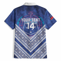 Toa Samoa Rugby Custom Hawaiian Shirt 40th Anniversary Samoan Siapo Pattern LT14 - Polynesian Pride