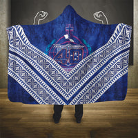 Toa Samoa Rugby Hooded Blanket 40th Anniversary Samoan Siapo Pattern LT14 - Polynesian Pride