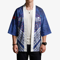 Toa Samoa Rugby Custom Kimono 40th Anniversary Samoan Siapo Pattern LT14 - Polynesian Pride