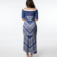 Toa Samoa Rugby Custom Puletasi 40th Anniversary Samoan Siapo Pattern LT14 - Polynesian Pride
