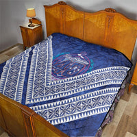 Toa Samoa Rugby Quilt 40th Anniversary Samoan Siapo Pattern LT14 - Polynesian Pride
