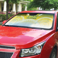 Cook Islands Rugby Auto Sun Shade Come On Kukis LT14 - Polynesian Pride