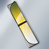 Cook Islands Rugby Auto Sun Shade Come On Kukis LT14 - Polynesian Pride