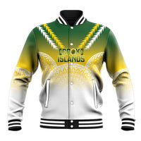 Cook Islands Rugby Custom Baseball Jacket Come On Kukis LT14 Unisex Multicolor - Polynesian Pride