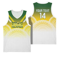 Cook Islands Rugby Custom Basketball Jersey Come On Kukis LT14 - Polynesian Pride