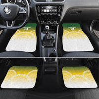 Cook Islands Rugby Custom Car Mats Come On Kukis LT14 Set 4pcs Multicolor - Polynesian Pride