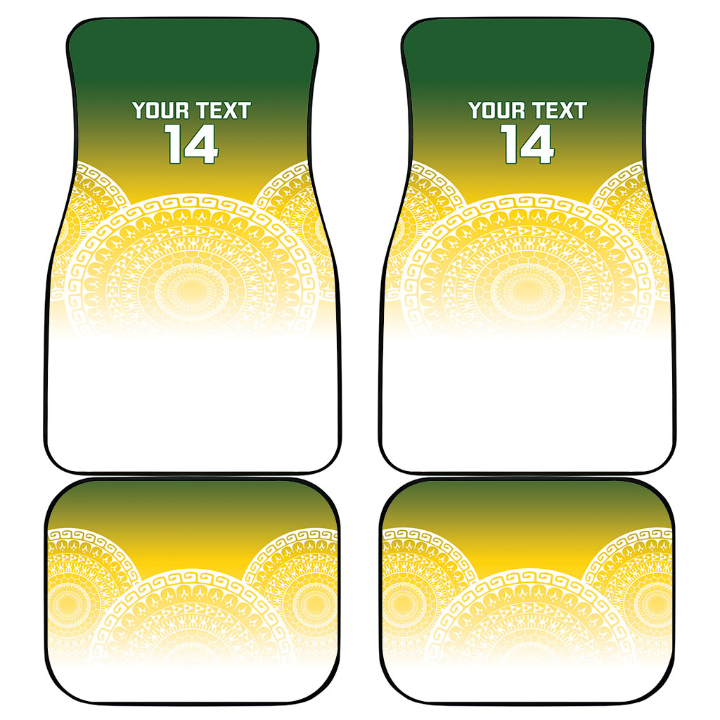 Cook Islands Rugby Custom Car Mats Come On Kukis LT14 - Polynesian Pride