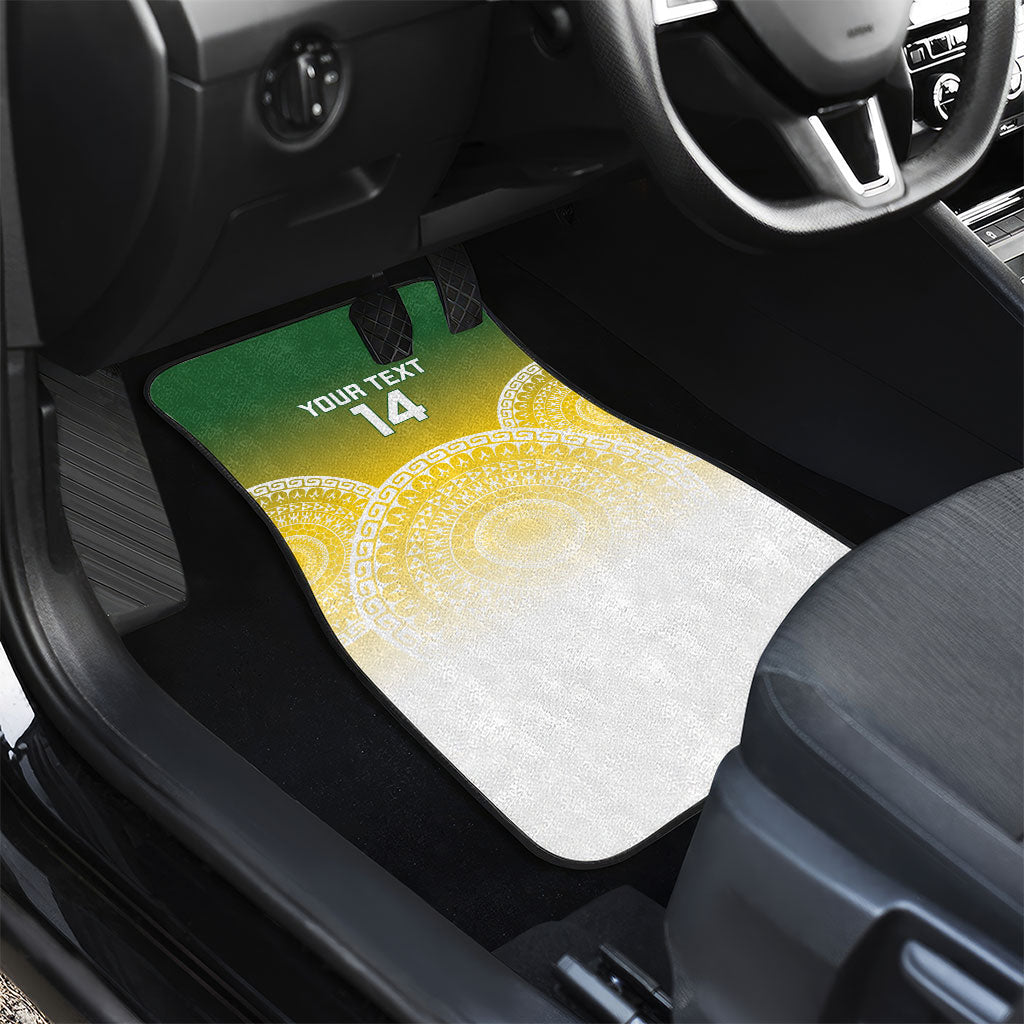 Cook Islands Rugby Custom Car Mats Come On Kukis LT14 - Polynesian Pride