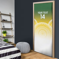 Cook Islands Rugby Custom Door Cover Come On Kukis LT14 - Polynesian Pride