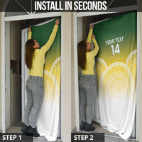 Cook Islands Rugby Custom Door Cover Come On Kukis LT14 - Polynesian Pride