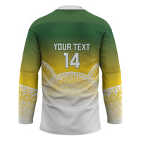 Cook Islands Rugby Custom Hockey Jersey Come On Kukis LT14 - Polynesian Pride