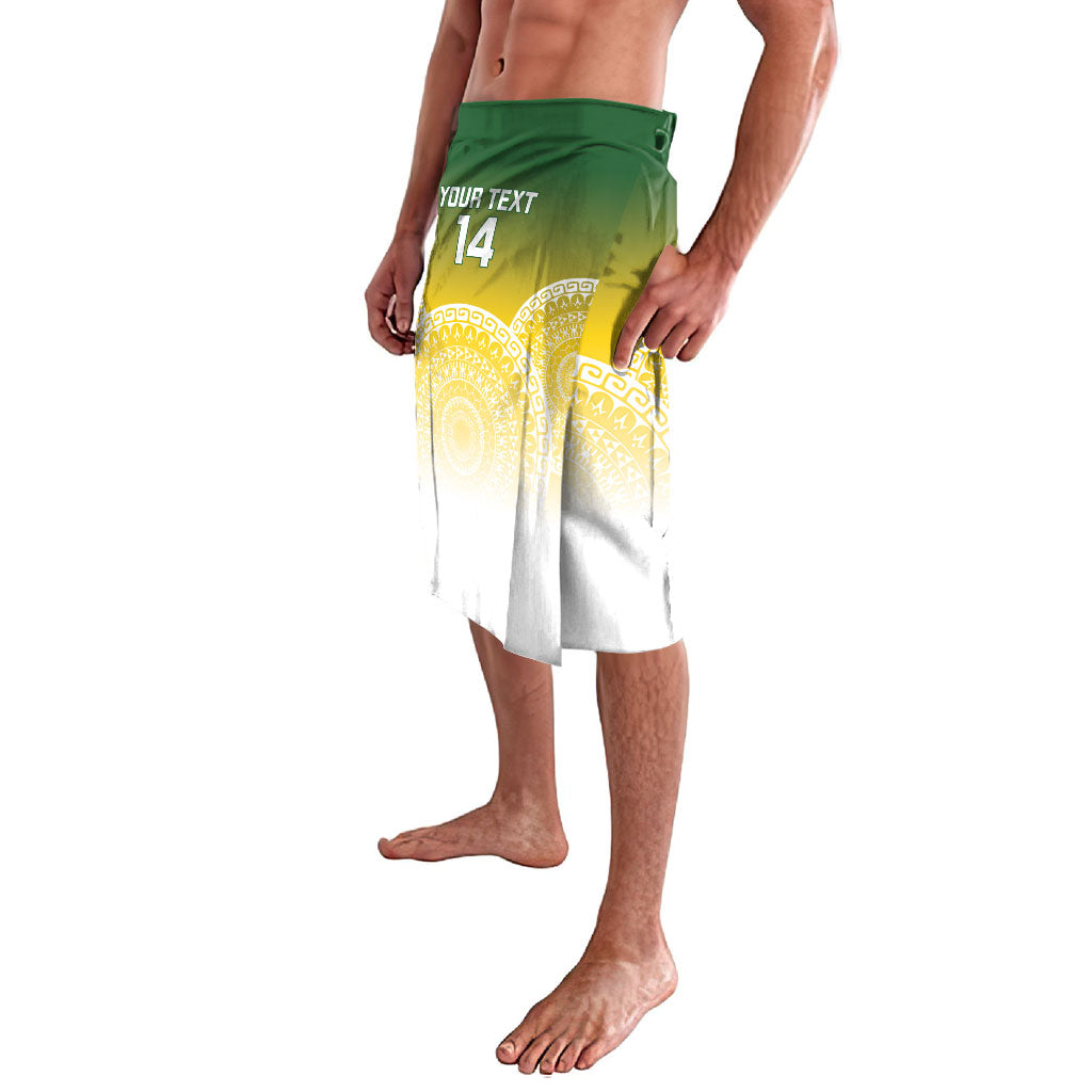 Cook Islands Rugby Custom Lavalava Come On Kukis LT14 - Polynesian Pride