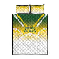 Cook Islands Rugby Quilt Bed Set Come On Kukis LT14 - Polynesian Pride