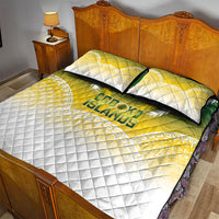 Cook Islands Rugby Quilt Bed Set Come On Kukis LT14 - Polynesian Pride