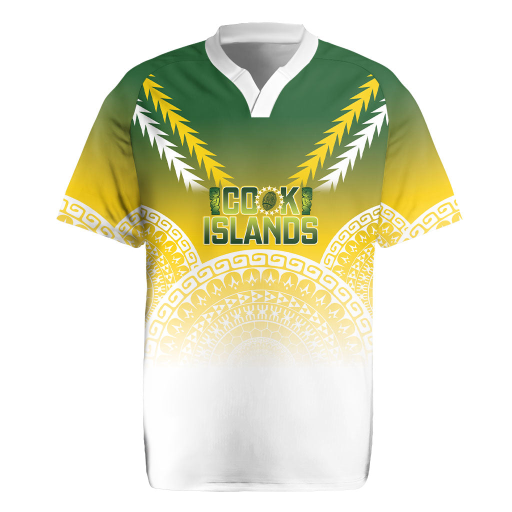 Cook Islands Rugby Custom Rugby Jersey Come On Kukis LT14 Multicolor - Polynesian Pride