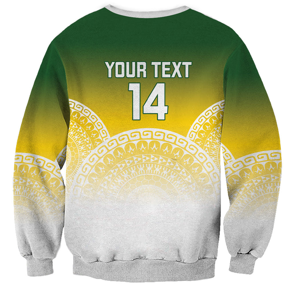 Cook Islands Rugby Custom Sweatshirt Come On Kukis LT14 - Polynesian Pride