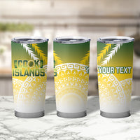 Cook Islands Rugby Custom Tumbler Cup Come On Kukis LT14 - Polynesian Pride