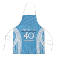 Federated States of Micronesia Independence Day Apron FSM 40th Anniversary Proud LT14 Blue - Polynesian Pride