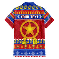 Custom Philippines Christmas Family Matching Puletasi Dress and Hawaiian Shirt Filipino Parol Maligayang Pasko LT14 - Polynesian Pride