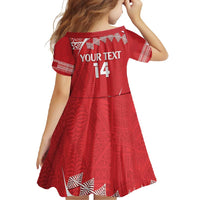 Custom Mate Maa Tonga Family Matching Off Shoulder Maxi Dress and Hawaiian Shirt 2024 Go Champions LT14 - Polynesian Pride