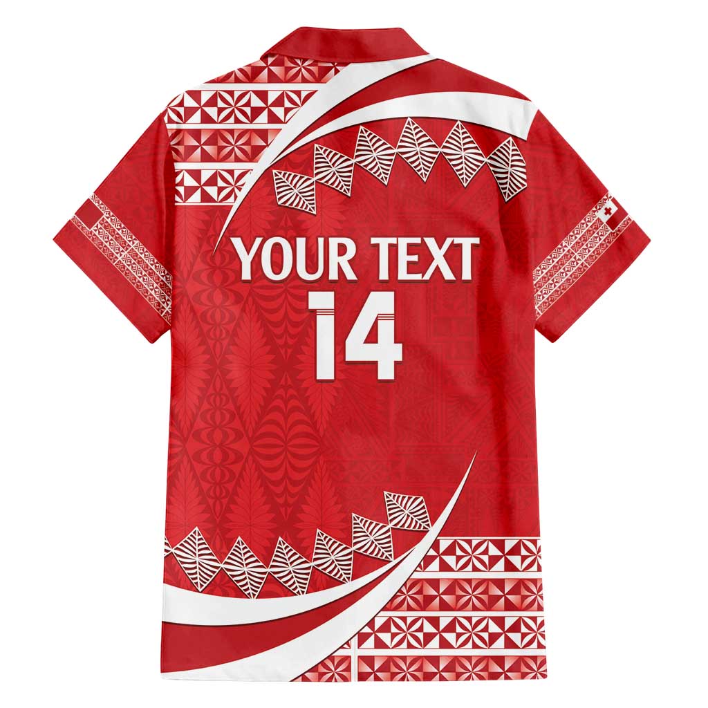 Custom Mate Maa Tonga Family Matching Off Shoulder Short Dress and Hawaiian Shirt 2024 Go Champions LT14 - Polynesian Pride